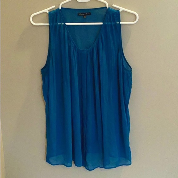 Madewell Tops - Madewell Broadway & Broome Pleated Tank